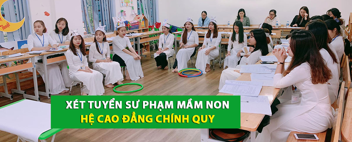 xét tuyển cao đẳng sư phạm mầm non