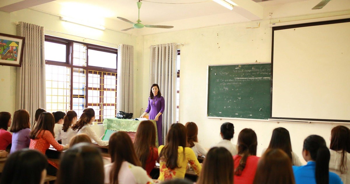 Cao đẳng sư phạm ngành mầm non