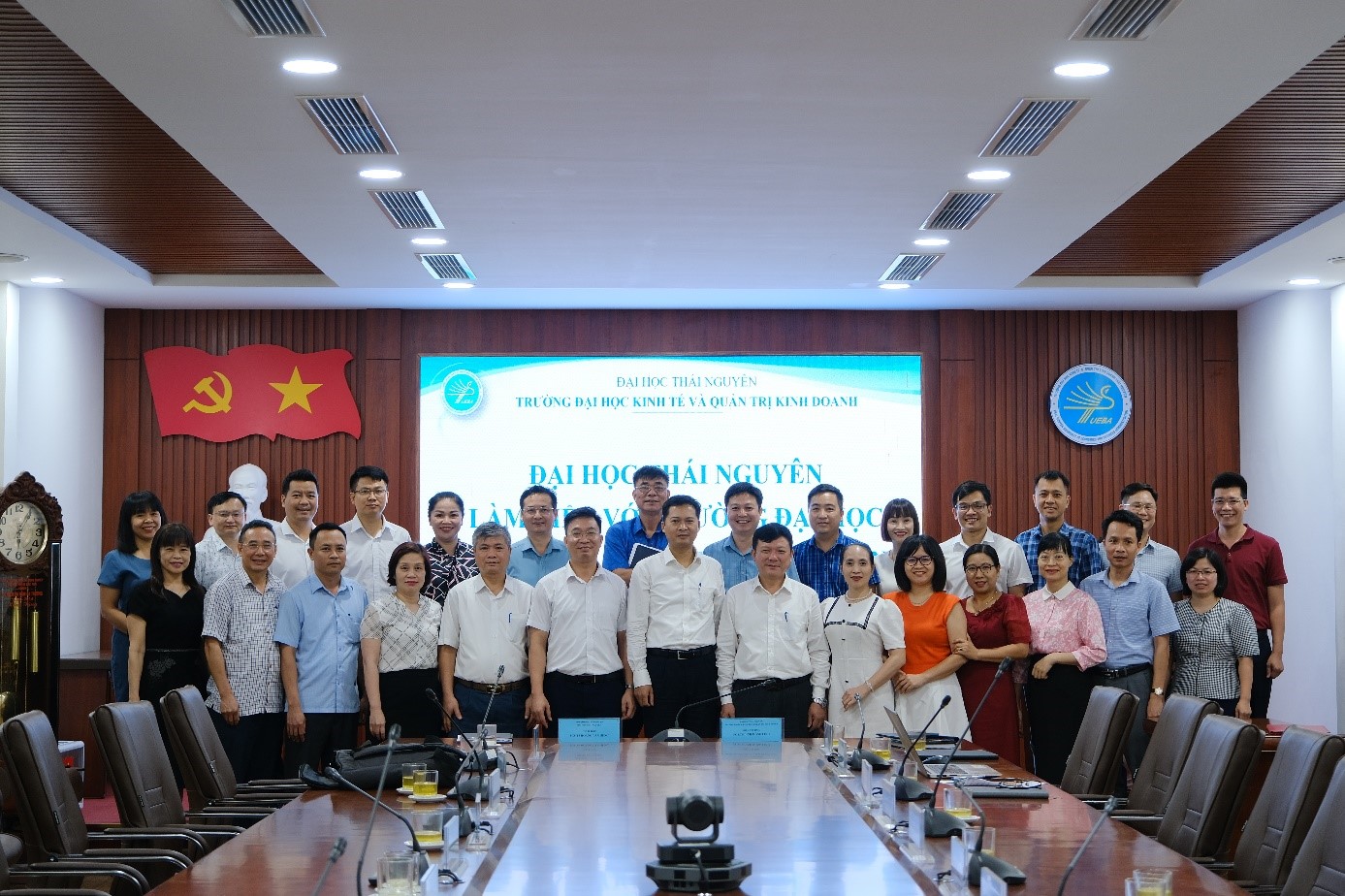 Cơ cấu tổ chức Trường Đại học Th&aacute;i Nguy&ecirc;n